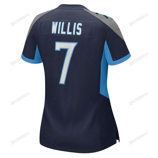 Malik Willis Tennessee Titans Women's Player Game Jersey - Navy