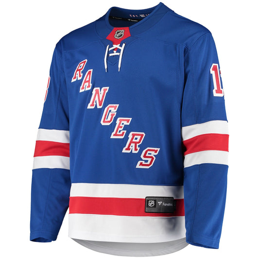 Men's Alexis Lafreniere Fanatics Rangers Premier Breakaway Jersey - Blue