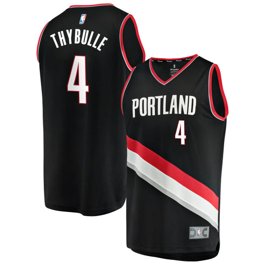 Matisse Thybulle Portland Trail Blazers Fanatics Branded Fast Break Replica Jersey Black - Icon Edition