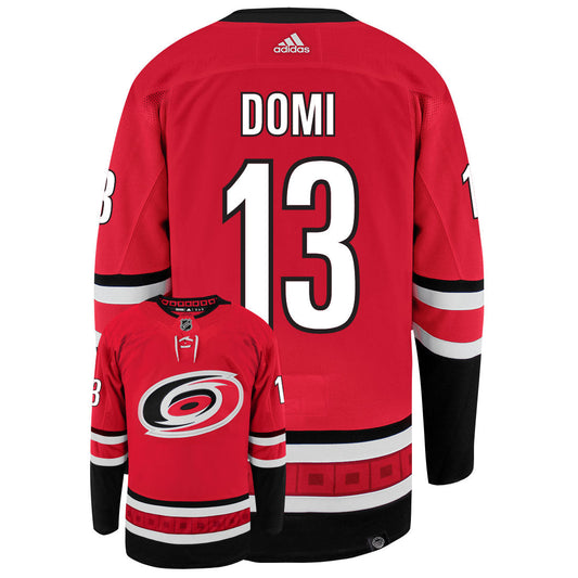 Max Domi Carolina Hurricanes Adidas Primegreen Authentic NHL Hockey Jersey