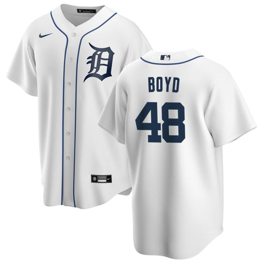 Matthew Boyd Detroit Tigers Nike Home Replica Jersey - White