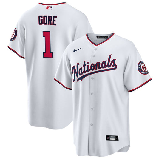 MacKenzie Gore Washington Nationals Nike Replica Jersey - White