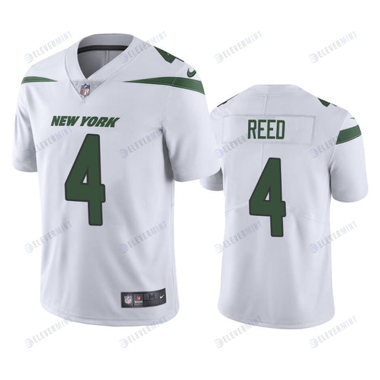 Men's JerseyNew York Jets D.J. Reed 4 White Vapor Limited Jersey