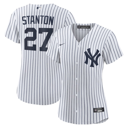 Women's Giancarlo Stanton Nike Yankees Alternate Replica Jersey - White