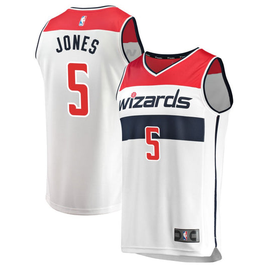 Tyus Jones  Washington Wizards Fanatics Branded Youth Fast Break Replica Jersey - Association Edition - White