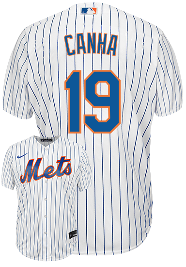 Mark Canha Jersey - NY Mets Replica Adult Home Jersey