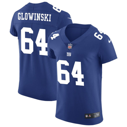 Mark Glowinski New York Giants Nike Vapor Untouchable Elite Jersey - Royal