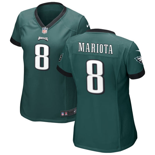 Marcus Mariota Philadelphia Eagles Nike Women's Game Jersey - Midnight Green