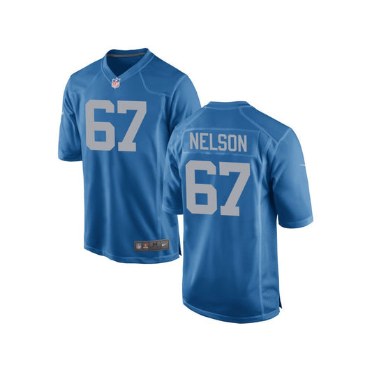 Matt Nelson Detroit Lions Nike Youth Alternate Game Jersey - Royal