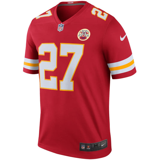 Men's Kareem Hunt Nike Chiefs Color Rush Legend Jersey - Red