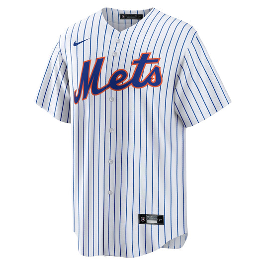 Men's Francisco Lindor Nike Mets Replica Player Jersey - White