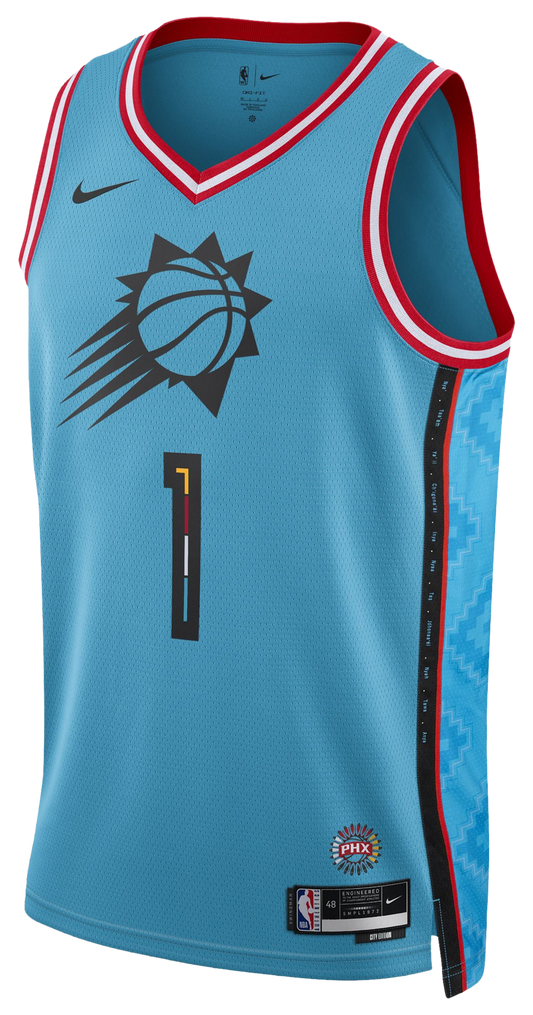 Men's Booker Devin Nike Suns Swingman Jersey - Blue