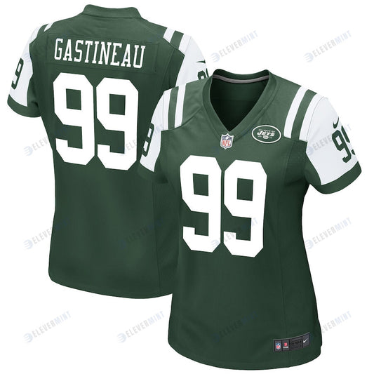 Mark Gastineau 99 New York Jets Women Retired Game Jersey - Green