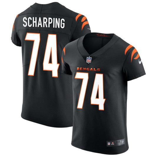 Max Scharping Cincinnati Bengals Nike Vapor Elite Jersey - Black