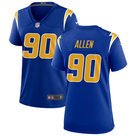 Brevin Allen Los Angeles Chargers Nike Women's Alternate Game Jersey - Royal