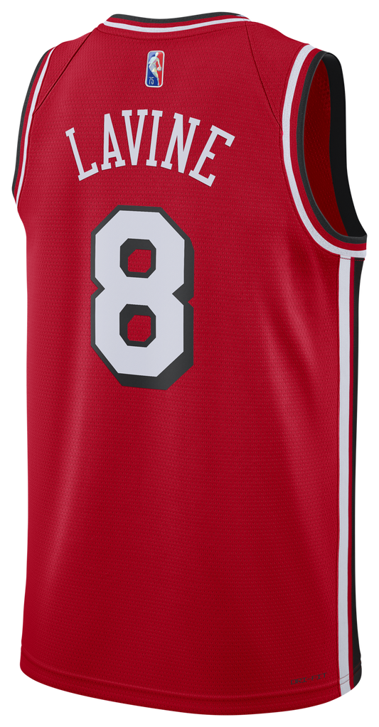 Men's  Nike Bulls Moment Swingman  Jersey - Red