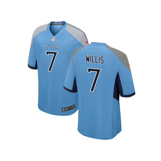 Malik Willis Tennessee Titans Nike Youth Alternate Game Jersey - Light Blue