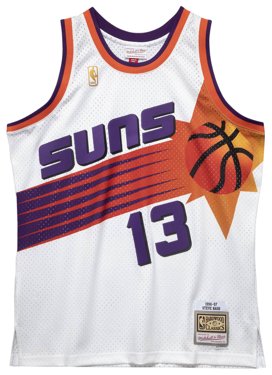 Men's  Mitchell & Ness Suns Swingman Jersey - White