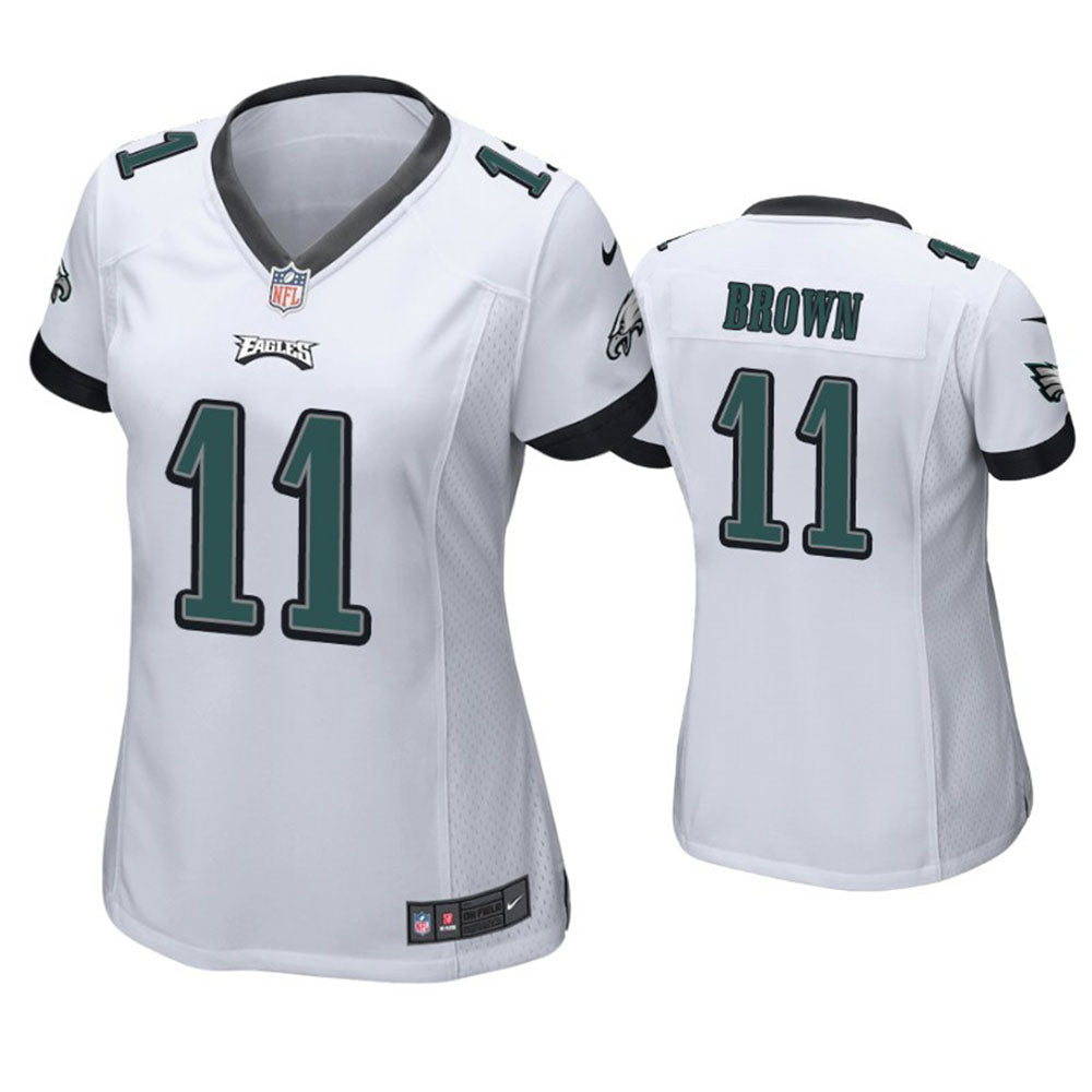 Women's Philadelphia Eagles AJ Brown Game Jersey - White