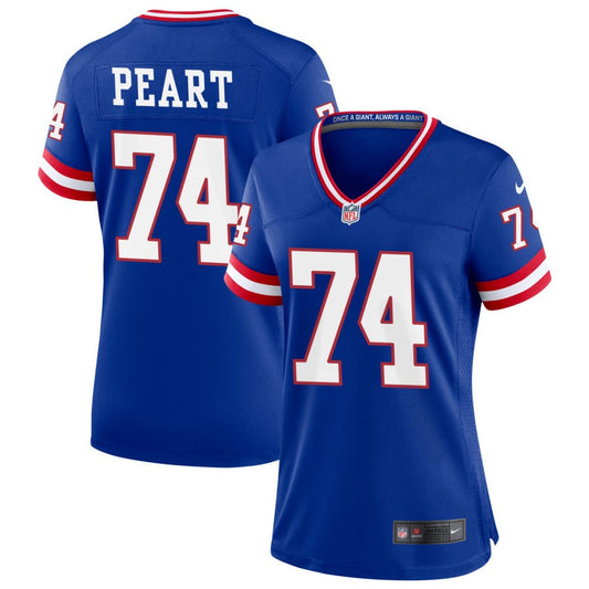 Matt Peart New York Giants Nike Women's Classic Game Jersey - Royal