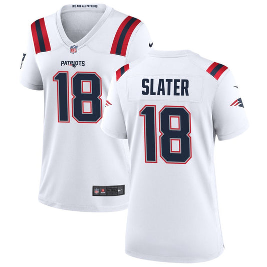 Matthew Slater Nike New England Patriots Women's Game Jersey - White