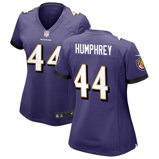 Marlon Humphrey Baltimore Ravens Nike Women's Game Jersey - Purple