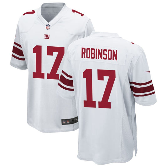 Wan'Dale Robinson New York Giants Nike Game Jersey - White