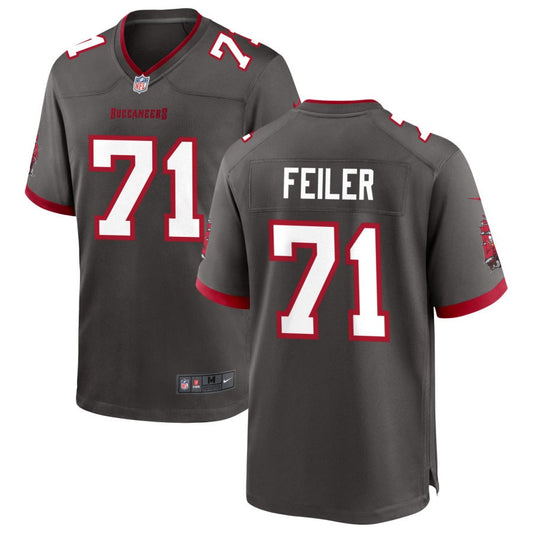 Matt Feiler Tampa Bay Buccaneers Nike Alternate Game Jersey - Pewter