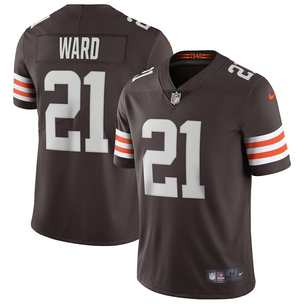 Men's Cleveland Browns Denzel Ward Vapor Jersey - Brown