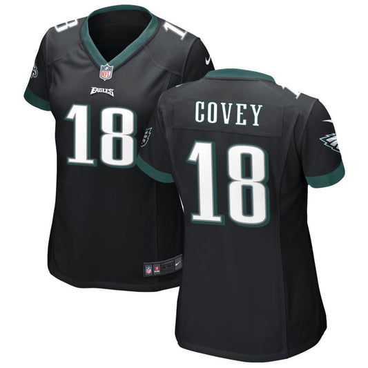 Britain Covey Philadelphia Eagles Nike Women's Alternate Game Jersey - Black