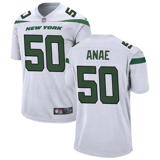 Bradlee Anae New York Jets Nike Youth Game Jersey - White