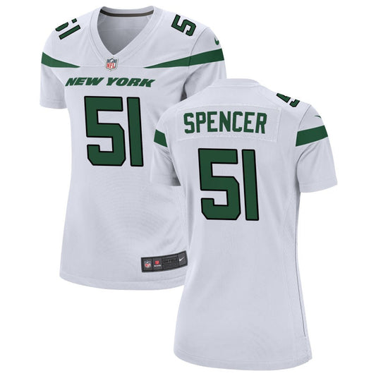 Marquiss Spencer New York Jets Nike Women's Game Jersey - White