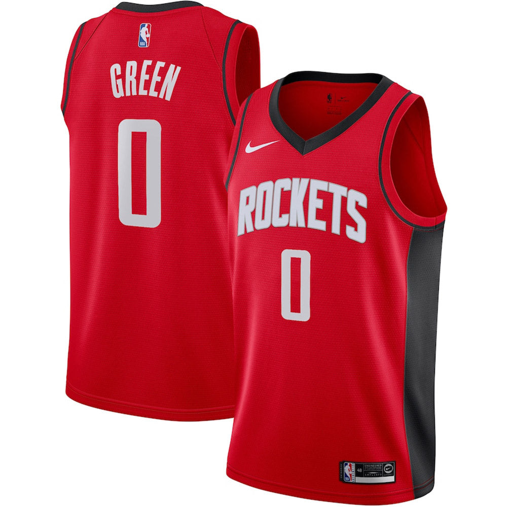 Men's Houston Rockets Jalen Green Icon Edition Jersey - Red