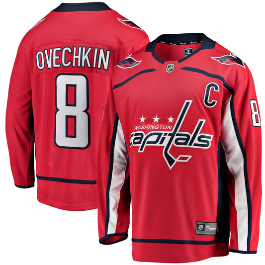 Men's Alexander Ovechkin Fanatics Capitals Breakaway Jersey - Red