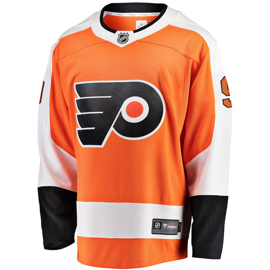 Men's Ivan Provorov Fanatics Flyers Home Breakaway Jersey - Orange