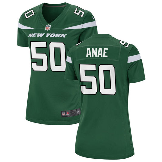 Bradlee Anae New York Jets Nike Women's Game Jersey - Gotham Green