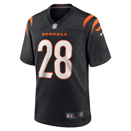 Men's Joe Mixon Nike Bengals Game Day Jersey - Black