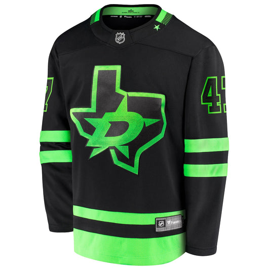 Men's Alexander Radulov Fanatics Stars Home Premier Breakaway Jersey - Black