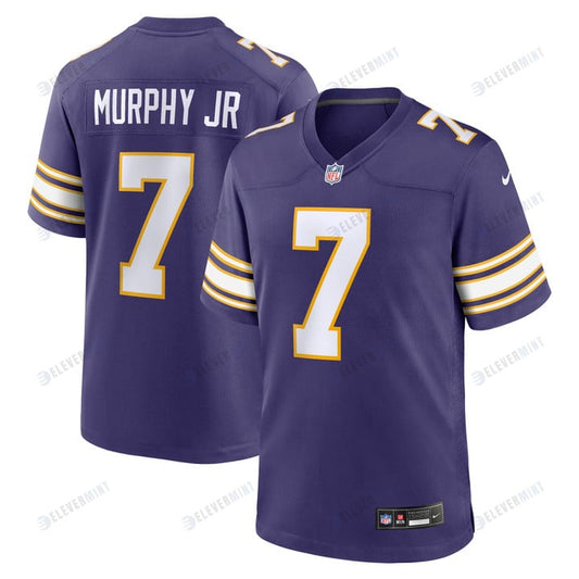 Byron Murphy Jr. 7 Minnesota Vikings Classic Game Men Jersey - Purple