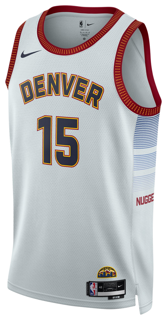 Men's Jokic Nikola Nike Nuggets Swingman Jersey - White