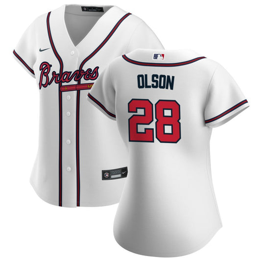 Matt Olson Atlanta Braves Nike Women's Home Replica Jersey - White