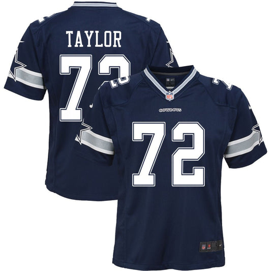 Alex Taylor Dallas Cowboys Nike Youth Game Jersey - Navy