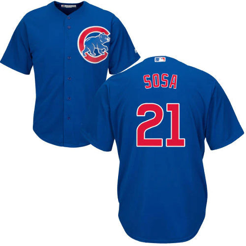 Men's Chicago Cubs Sammy Sosa Replica Alternate Jersey - Royal