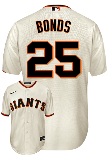 Barry Bonds Jersey - San Francisco Giants Replica Adult Home Jersey