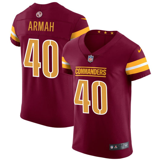 Alex Armah Washington Commanders Nike Vapor Untouchable Elite Jersey - Burgundy