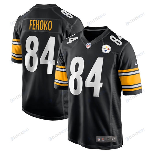 Breiden Fehoko 84 Pittsburgh Steelers Men's Player Game Jersey - Black