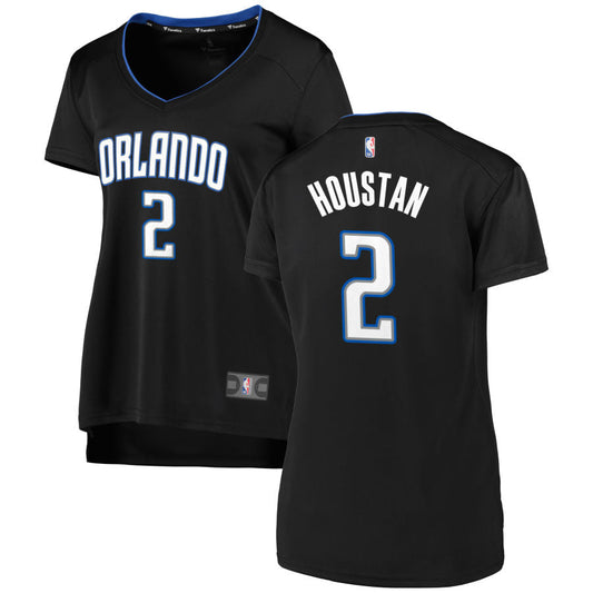 Caleb Houstan Orlando Magic Fanatics Branded Women's 2019 Fast Break Replica Jersey Black - Icon Edition