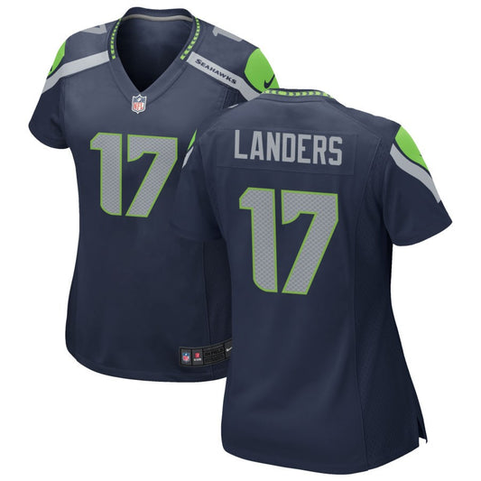 Matt Landers Seattle Seahawks Nike Women's Game Jersey - College Navy