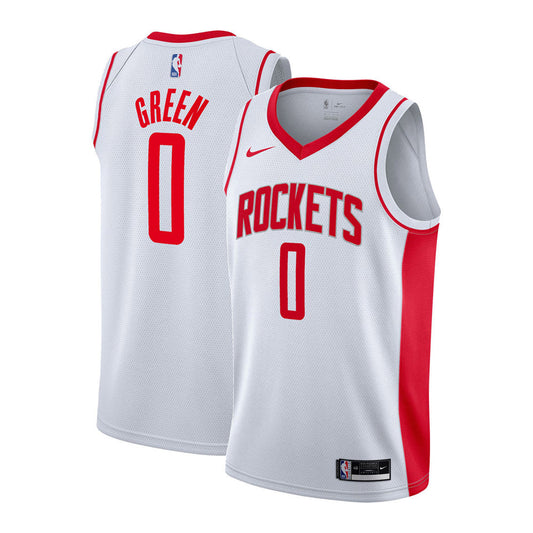 Men's Houston Rockets Jalen Green Association Jersey - White