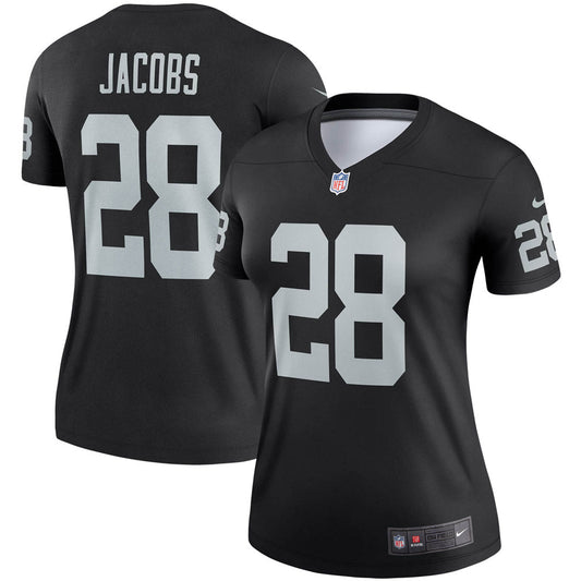 Women's Las Vegas Raiders Josh Jacobs Legend Jersey Black